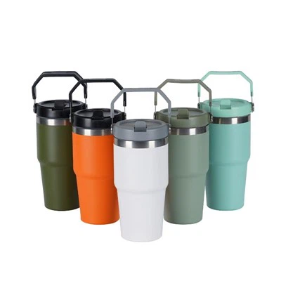 हैंडल के साथ 20oz इंसुलेटेड मग